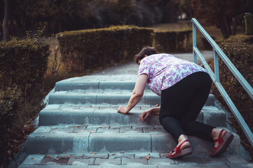 slip and fall on stairs public place accident solicitors Cardiff