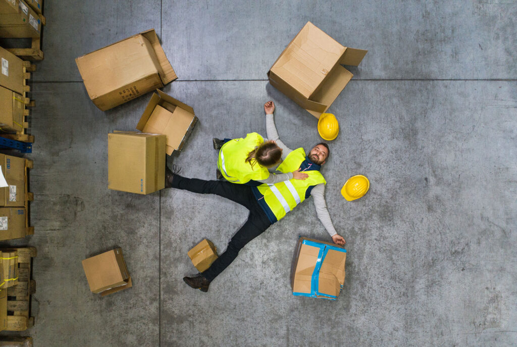 falling at work accident compensation claims Cardiff